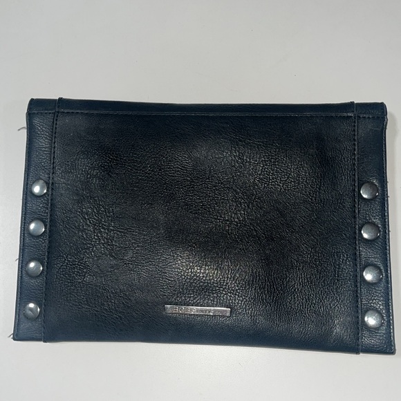 BCBGeneration Black Studded Envelope Clutch - Picture 2 of 3